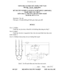 Đề thi & đáp án lý thuyết Điện tàu thủy năm 2012 (Mã đề LT14)