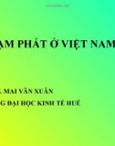 Bài giảng về LẠM PHÁT Ở VIỆT NAM