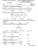 Đề thi học kì 1 môn Toán lớp 12 năm 2022-2023 có đáp án - Sở GD&ĐT Kiên Giang