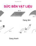 Sức bền vật lý -  Dạng khối Dạng tấm Dạng thanh