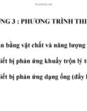 Bài giảng Phương trình thiết kế