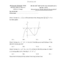 Đề thi thử THPT QG môn Toán năm 2019 - THPT Lý Thái Tổ - Bắc Ninh