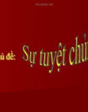 Sự tuyệt chủng