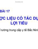 Dược liệu có tác dụng lợi tiểu