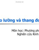 Bài giảng Phương pháp nghiên cứu: Bài 4 - TS. Trần Tiến Khai