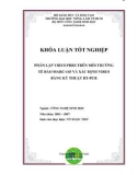 PHÂN LẬP VIRUS PRRS TRÊN MÔI TRƯỜNG TẾ BÀO MARC-145 VÀ XÁC ĐỊNH VIRUS BẰNG KỸ THUẬT RT-PCR