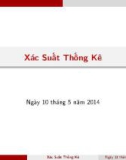 Bài giảng Xác suất thống kê: Chương 5 - Mẫu thống kê & ước lượng tham số