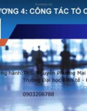 Bài giảng Quản trị học: Chương 4 - ThS. Nguyễn Phương Mai