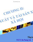 Chương 2: Sản xuất và tái sản xuất xã hội - PGS.TS Đào Phương Liên