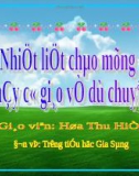 Giáo án tự nhiên xã hội lớp 3  Thú 