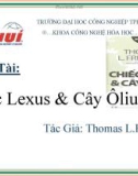 Đề Tài:  Chiếc Lexus & Cây Ôliu