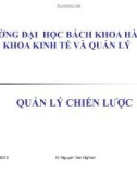 Quản lý chiến lược- Nguyễn Văn Nghiến