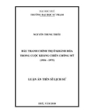 Luận án tiến sĩ Lịch sử: Đấu tranh chính trị ở Khánh Hòa trong cuộc kháng chiến chống Mỹ (1954-1975)