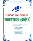 Báo cáo: Website thương mại điện tử