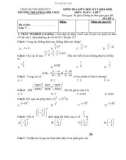 Đề thi giữa học kì 1 môn Toán lớp 7 năm 2024-2025 có đáp án - Trường THCS Phan Bội Châu, Hiệp Đức