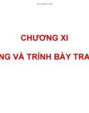 Bảng  và trình bày trang