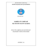 Đồ án tốt nghiệp Điện tự động công nghiệp: Nghiên cứu thiết kế bộ chuyển nguồn tự động