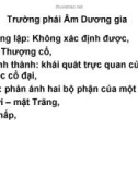 Bài giảng Trường phái Âm Dương gia