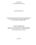 Luận văn Thạc sĩ Quản lý tài nguyên và môi trường: Đánh giá thực trạng công tác đăng ký giao dịch bảo đảm bằng quyền sử dụng đất, tài sản gắn liền với đất của các tổ chức tại tỉnh Hà Tĩnh