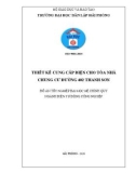 Đồ án tốt nghiệp Điện tự động công nghiệp: Thiết kế cung cấp điện cho tòa nhà chung cư đường 402 Thanh Sơn