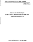 Báo cáo Dự án đầu tư xây dựng công trình thủy điện Mường Khương Huyện Mường Khương tỉnh Lào Cai