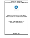 Đồ án tốt nghiệp Điện tự động công nghiệp: Nghiên cứu độ tin cậy của các hệ thống điện tử công suất sử dụng trong công nghiệp