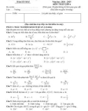 Đề thi học kì 1 môn Toán lớp 8 năm 2024-2025 có đáp án - Phòng GD&ĐT Thạch Thất