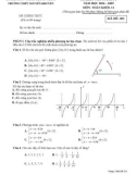 Đề thi học kì 1 môn Toán lớp 11 năm 2024-2025 có đáp án - Trường THPT Nguyễn Khuyến, An Giang