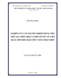 Luận án Tiến sĩ Y học: Nghiên cứu căn nguyên nhiễm trùng tiết niệu sau ghép thận và một số yếu tố liên quan đến rối loạn chức năng thận ghép