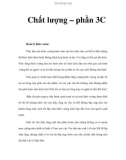 Chất lượng – phần 3C