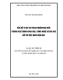 Luận án Tiến sĩ chuyên ngành Chủ nghĩa duy vật biện chứng và chủ nghĩa duy vật lịch sử: Vấn đề tự do và trách nhiệm đạo đức trong hoạt động khoa học, công nghệ và bài học đối với Việt Nam hiện nay