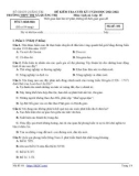 Đề thi học kì 1 môn Lịch sử lớp 10 năm 2021-2022 có đáp án - Trường THPT Thị Xã Quảng Trị