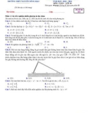 Đề thi KSCL môn Toán lớp 10 năm 2023-2024 - Trường THPT Nguyễn Đăng Đạo, Bắc Ninh (Lần 3)