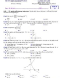 Đề thi KSCL môn Toán lớp 11 năm 2023-2024 - Trường THPT Nguyễn Đăng Đạo, Bắc Ninh (Lần 3)