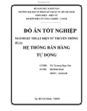 Đồ án tốt nghiệp: Hệ thống bán hàng tự động