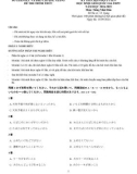 Đề thi học sinh giỏi Quốc gia môn Tiếng Nhật THPT năm 2024-2025 có đáp án - Sở GD&ĐT Bắc Giang
