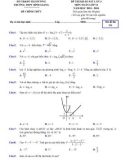 Đề thi KSCL môn Toán lớp 11 năm 2023-2024 - Trường THPT Bình Giang, Hải Dương (Lần 3)
