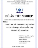 Đồ án tốt nghiệp: Thiết kế và thi công hệ thống giám sát điện năng tiêu thụ trong hộ gia đình