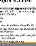 Bài giảng Kỹ năng soạn thảo văn bản trong Tố tụng dân sự: Chương 4 - Trường ĐH Tôn Đức Thắng