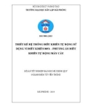 Đồ án tốt nghiệp ngành Điện tử truyền thông: Thiết kế hệ thống điều khiển tự động sử dụng vi điều khiển 8051