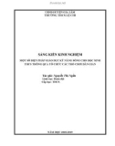 Sáng kiến kinh nghiệm THCS: Một số biện pháp giáo dục kỹ năng sống cho học sinh trung học cơ sở thông qua tổ chức các trò chơi dân gian