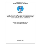 Đồ án tốt nghiệp ngành Điện tự động công nghiệp: Nghiên cứu và tìm hiểu một số giải pháp tiết kiệm điện năng ở Việt Nam. Đề xuất một số giải pháp tiết kiệm điện năng trong các nhà máy xi măng