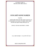 Sáng kiến kinh nghiệm THPT: Những biện pháp giúp học sinh vận dụng các tư thế, động tác cơ bản vận động trên chiến trường phù hợp với địa hình, địa vật