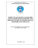 Đồ án tốt nghiệp ngành Điện tự động công nghiệp: Nghiên cứu giá thành và giá bán điện năng lưới điện huyện Quỳnh Phú - Thái Bình, đề xuất một số giải pháp giảm giá thành điện năng trên lưới