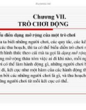 Bài giảng Trò chơi lưu động