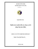 Luận văn:Nghiên cứu và phát triển các công cụ xử lý tiếng Việt trên UIMA
