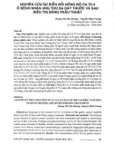 Nghiên cứu sự biến đổi nồng độ CA 72-4 ở bệnh nhân ung thư dạ dày trước và sau điều trị bằng phẫu thuật