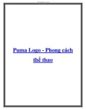 Puma Logo - Phong cách thể thao