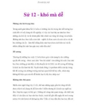 Sử 12 - khó mà dễ