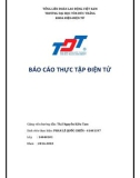 Báo cáo thực tập điện tử - Phan Lê Quốc Chiến